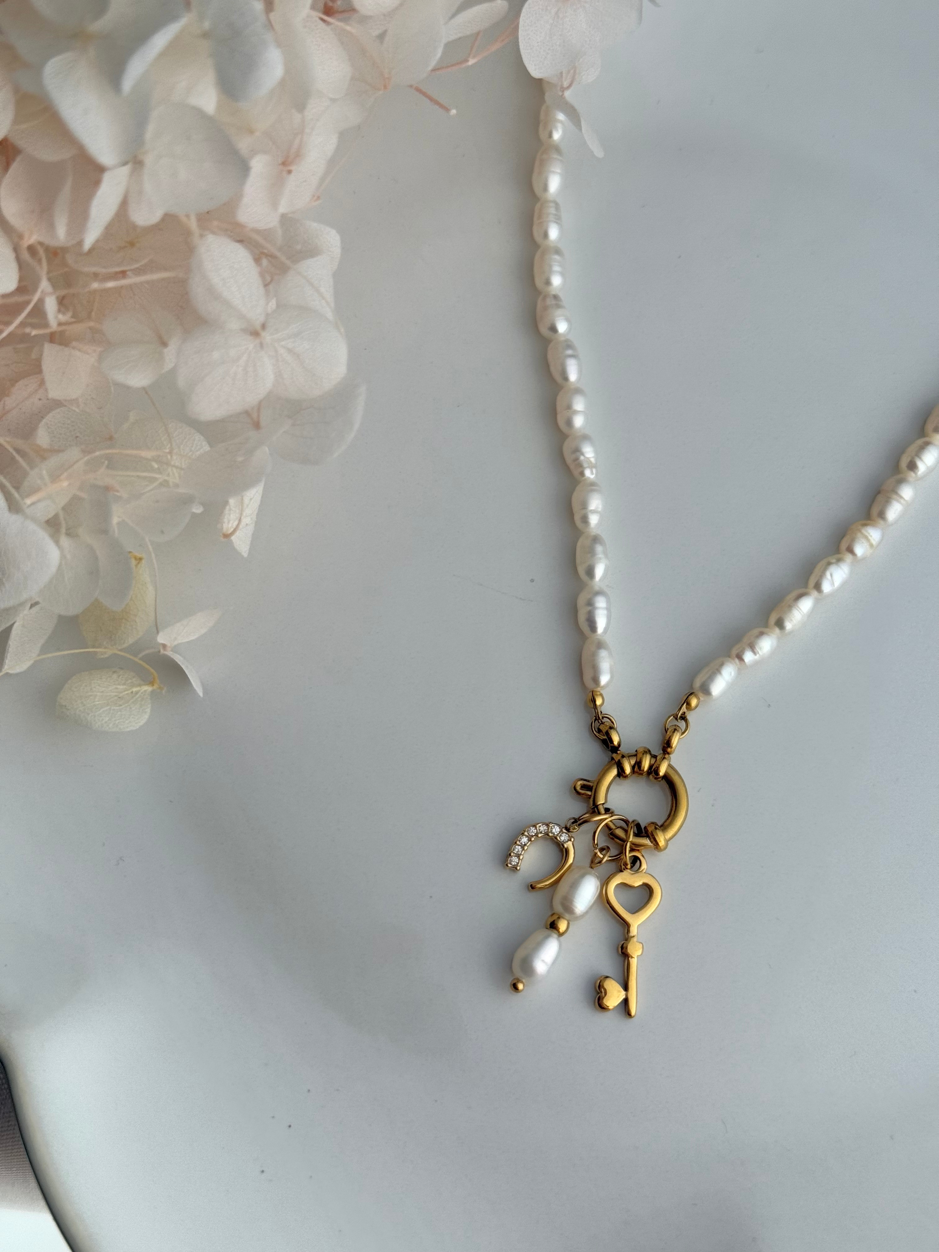 CHARM LLAVE CORAZÓN