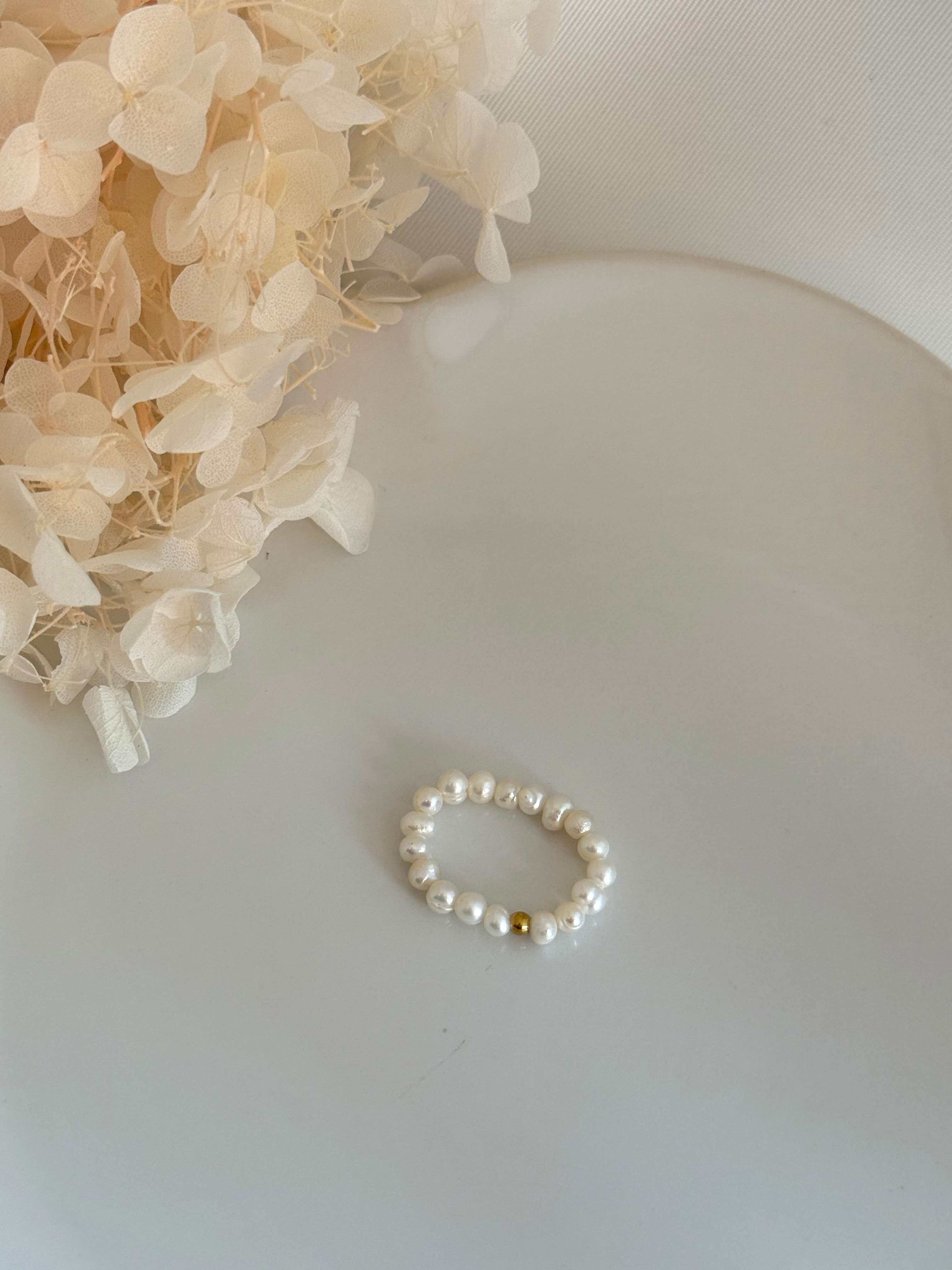 Anillo PERLAS NATURALES