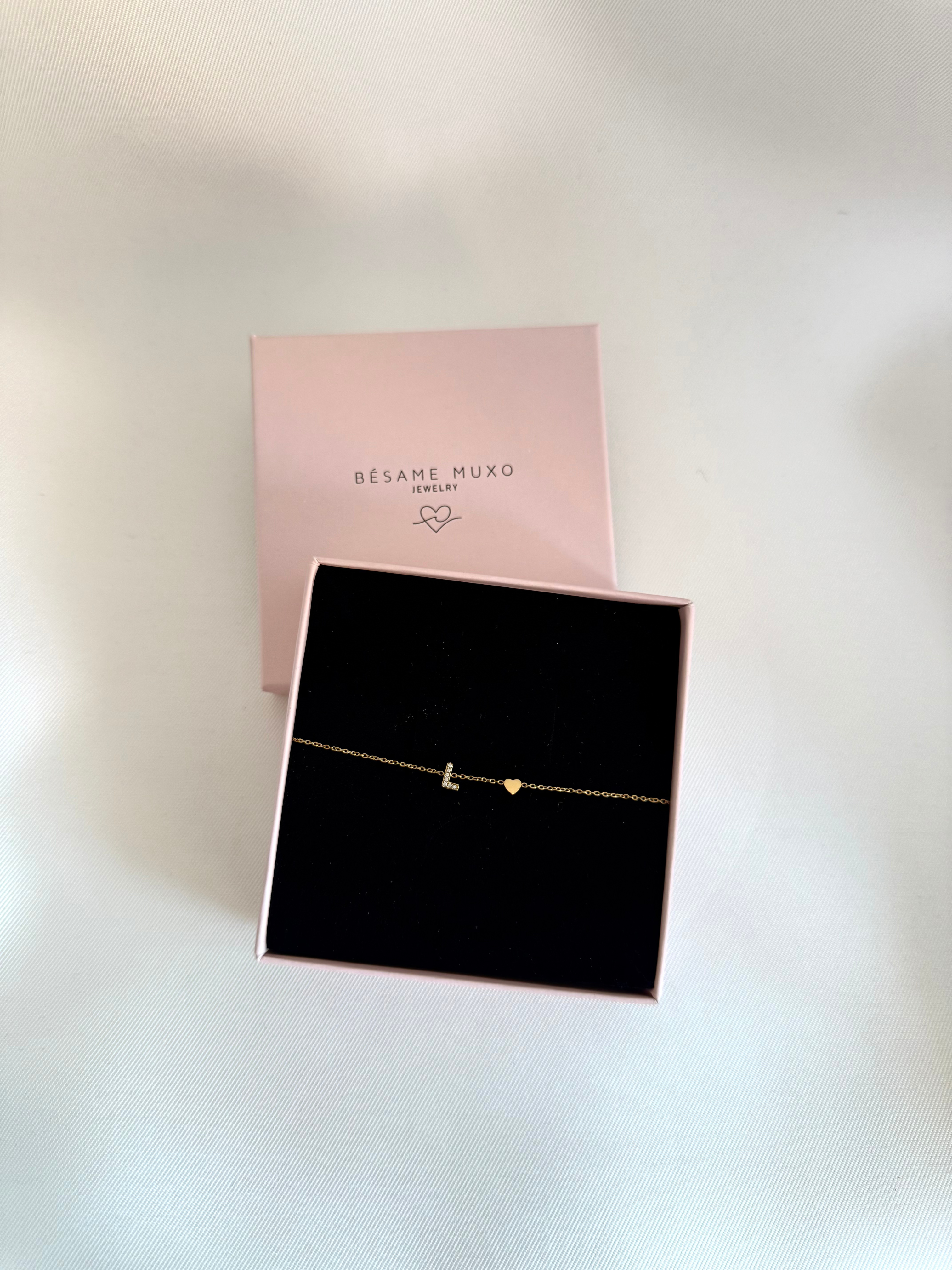 PULSERA INICIAL ORO BODA