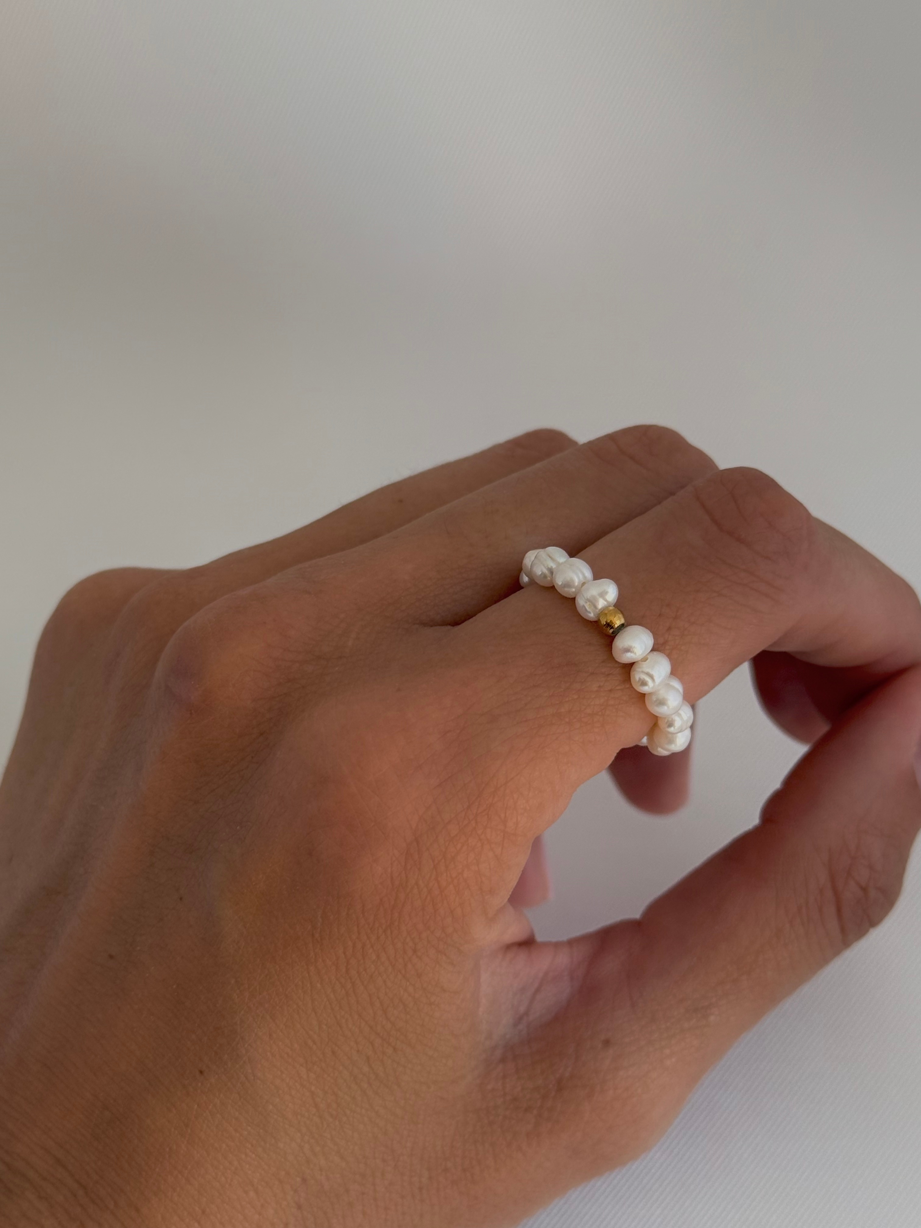 Anillo PERLAS NATURALES