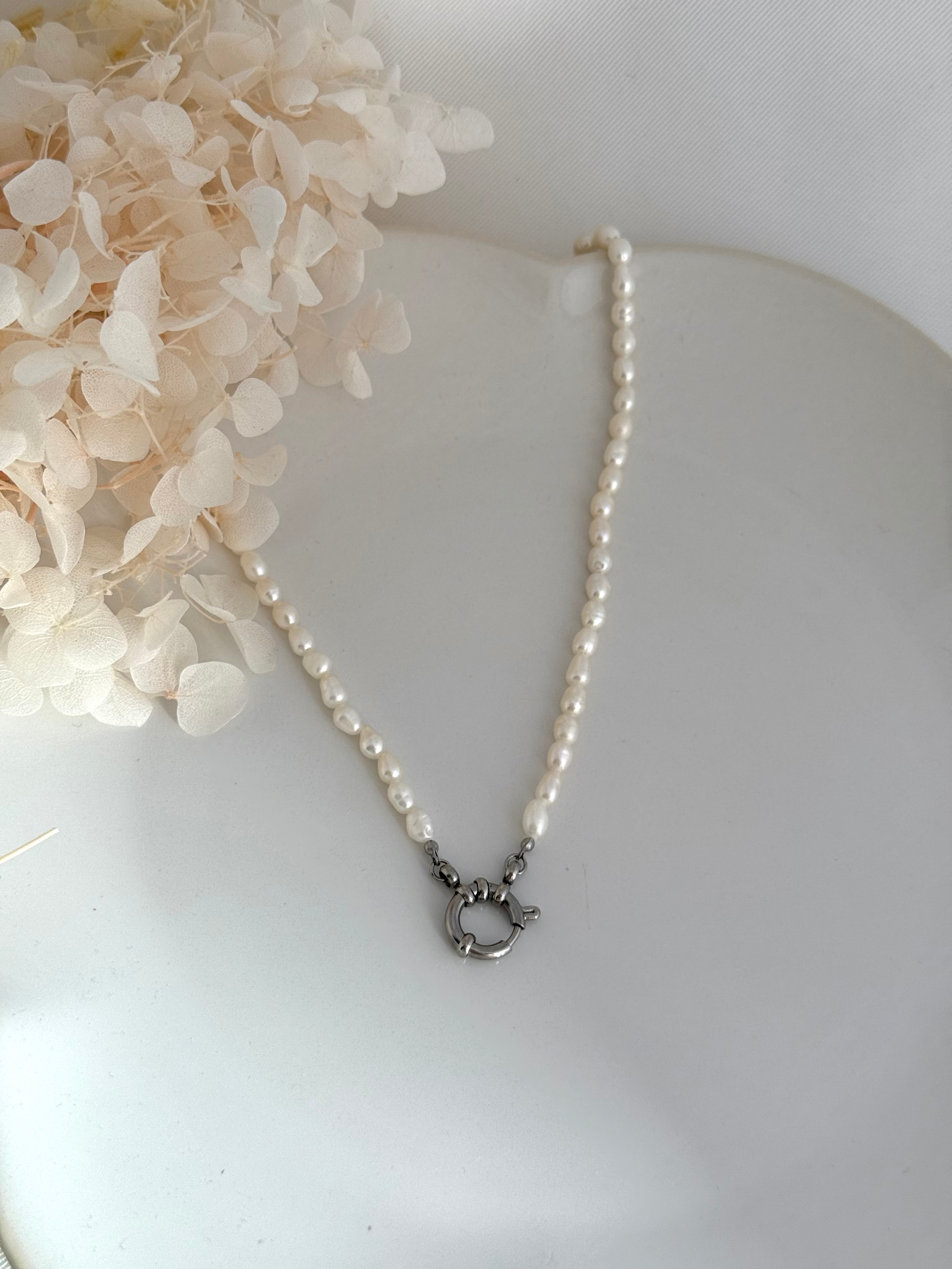 PACK COLLAR Y PULSERA AMOR PERLAS