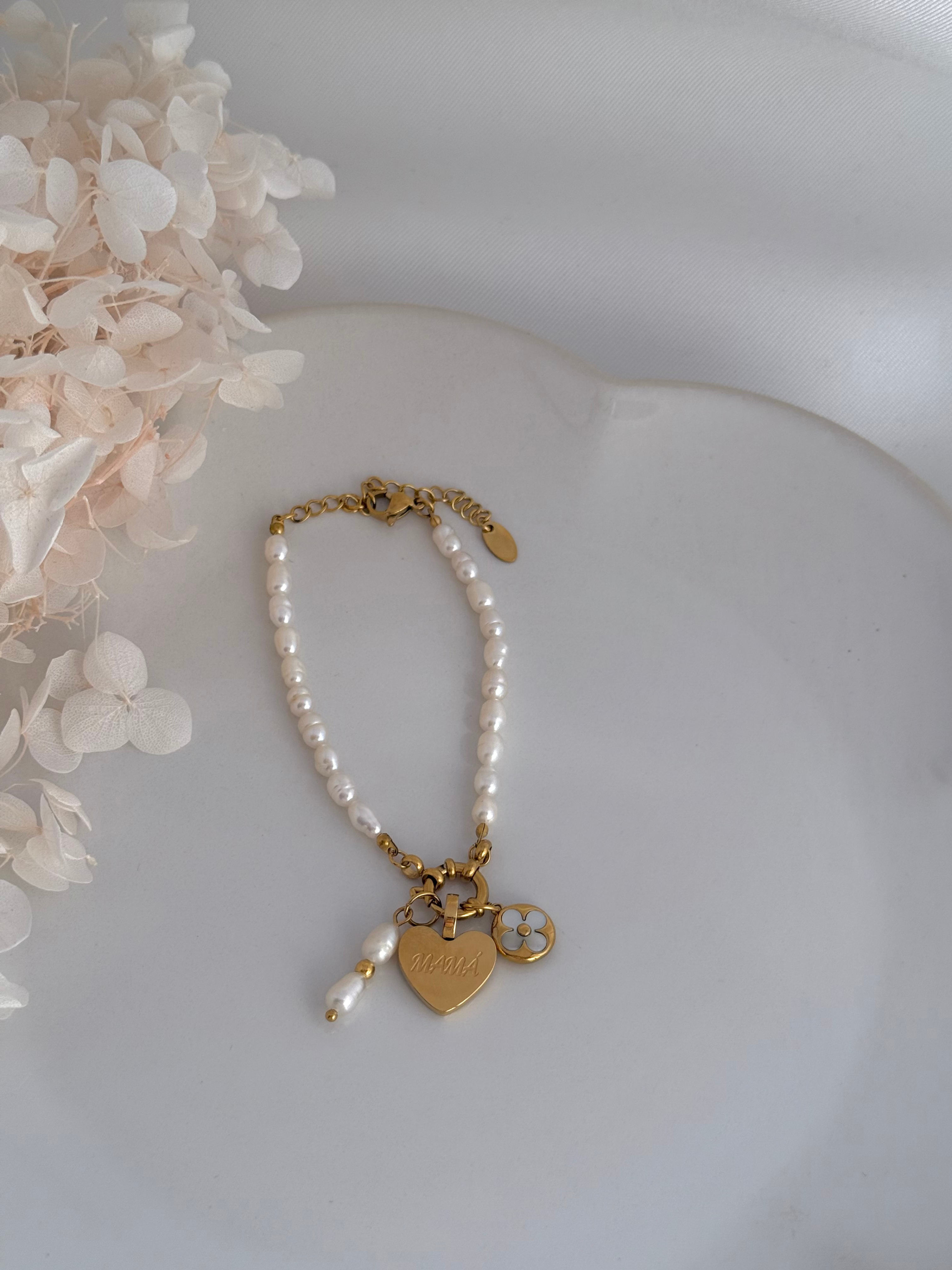 Pulsera PERLAS DE AMOR Y SUERTE