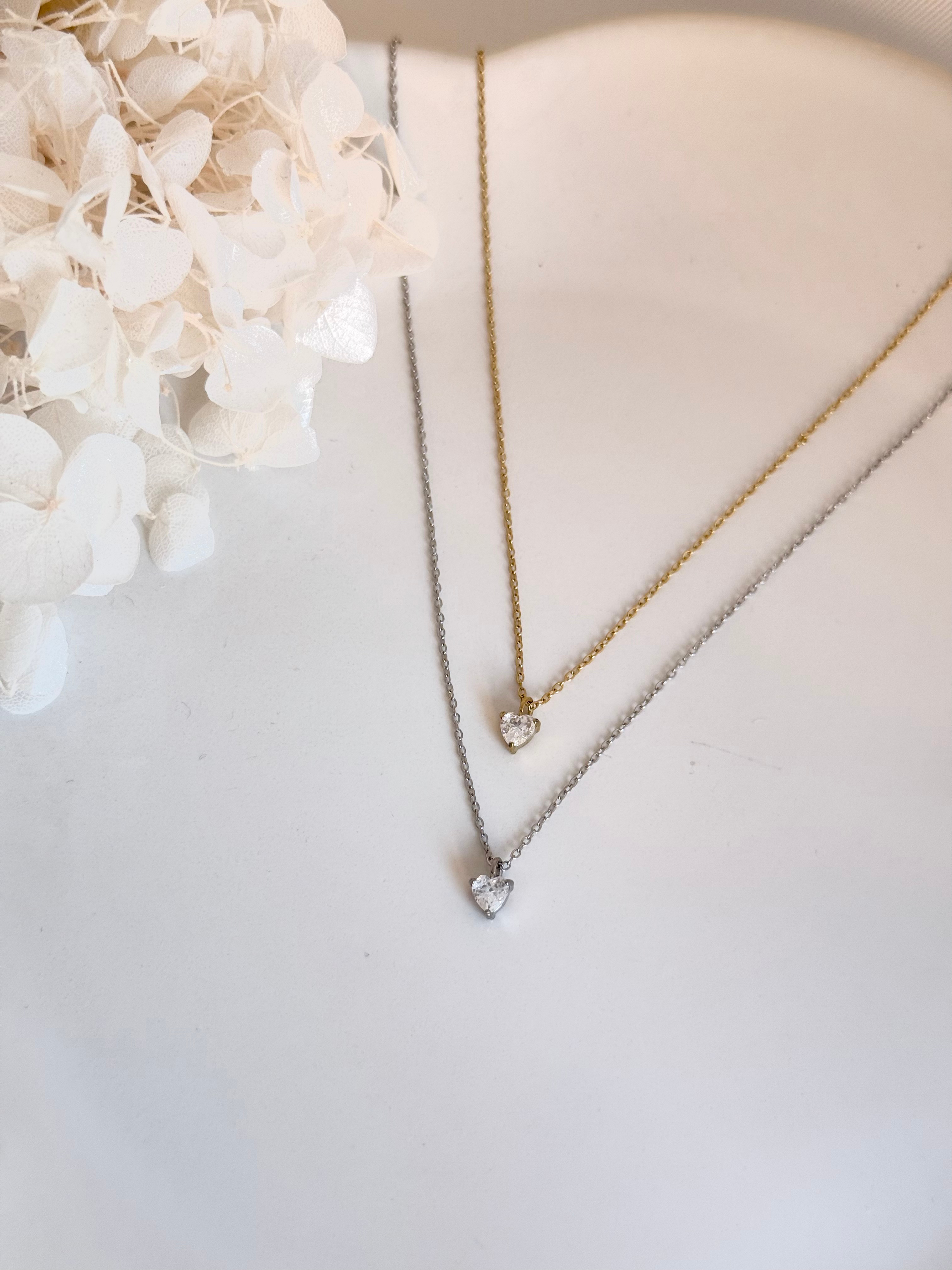 Collar CORAZÓN CIRCONITA