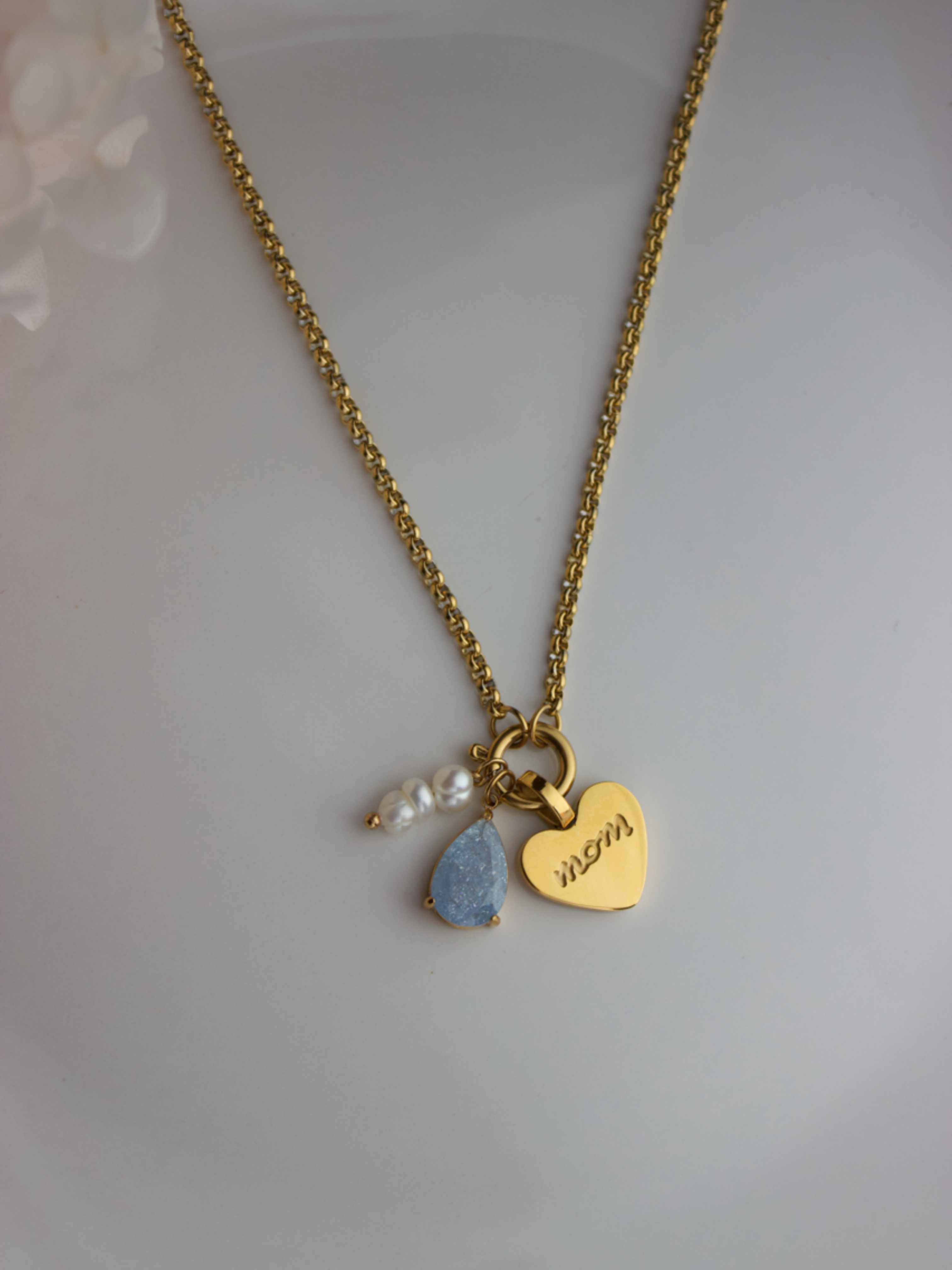 CHARM PIEDRA AZUL